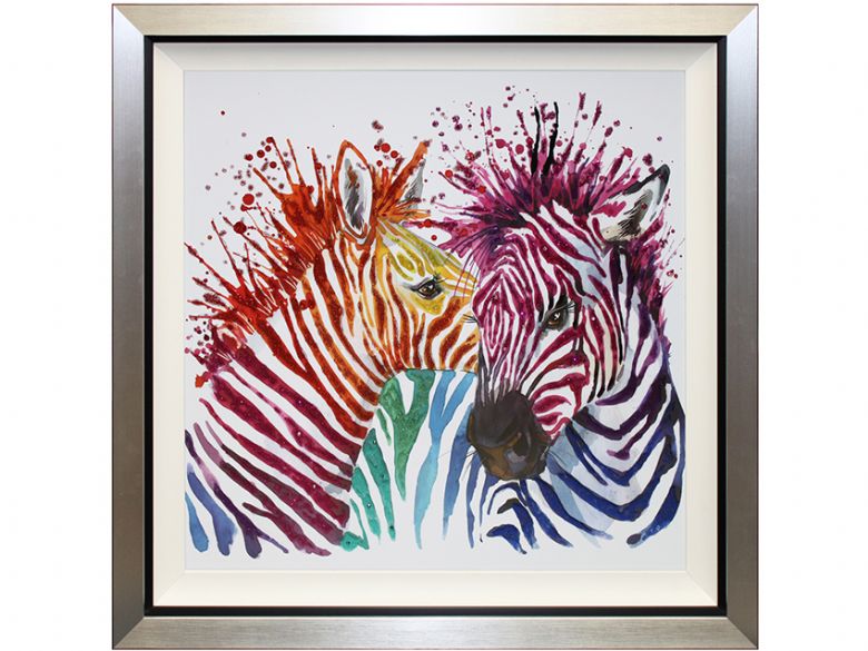 Party Zebras Liquid Art at Lee Longlands