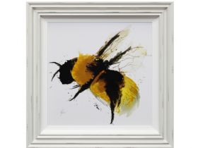 Scruffy Bumblebee II Liquid Art