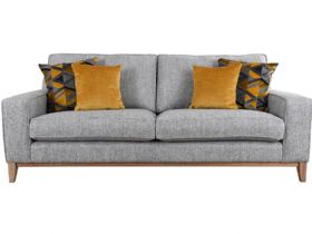 Charlotte grey fabric grand sofa available at Lee Longlands