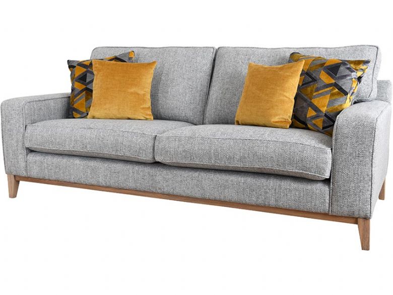Charlotte grand grey sofa available at Lee Longlands