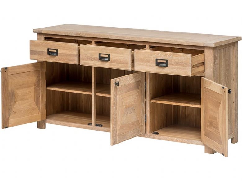 Narvik oak sideboard delivered to your room of choice