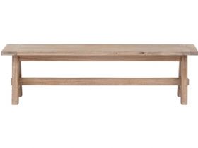 Narvik wooden bench available at Lee Longlands