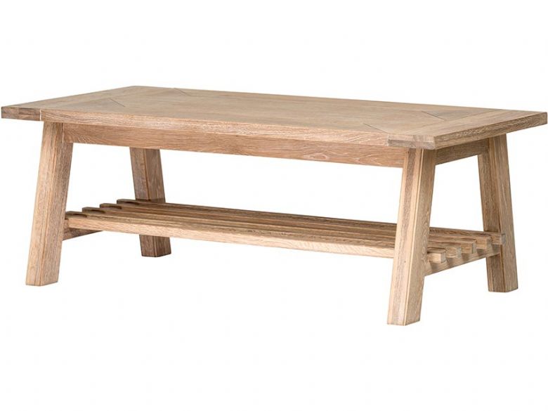 Narvik oak coffee table available at Lee Longlands