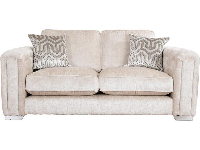 Geovanni small cream sofa available at Lee Longlands