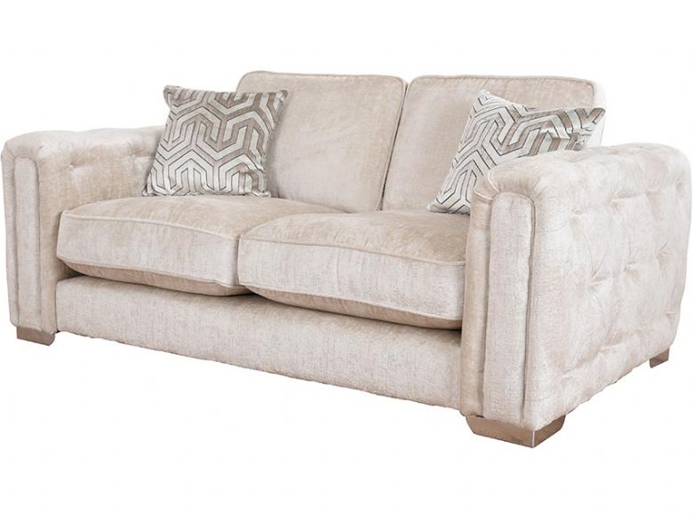 Geovanni 2 seater sofa in neutral tones