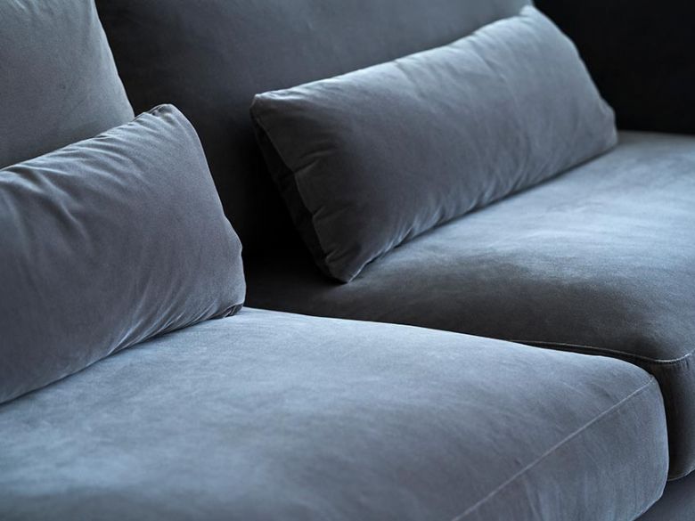 Brandon fabric velvet modular sofa range White Glove delivery