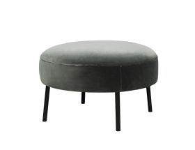 Sits Alex leather footstool available at Lee Longlands