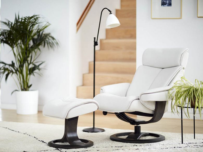 G Plan Bergen leather recliner chair