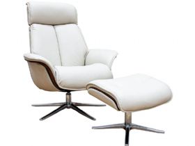 G Plan Ergoform Lund Chair and Stool - Upholstered Sides