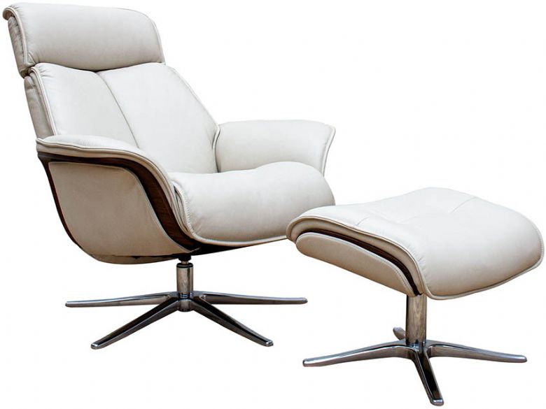 G Plan Ergoform Lund reclining leather chair