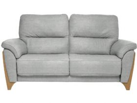 Ercol Enna light grey 2 seater power sofa available at Lee Longlands