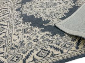 Bronte dark grey pattern 290 x 200cm rug