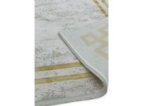 Olympia gold grey small rug available at Lee Longlands