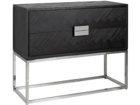 Savoy Silver chest of drawers chevron pattern available at Lee Longlands