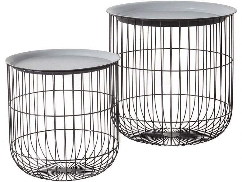 Sennen nest of cage tables available at Lee Longlands