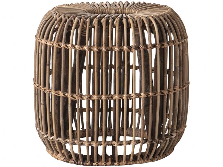 Willow rattan cage table available at Lee Longlands