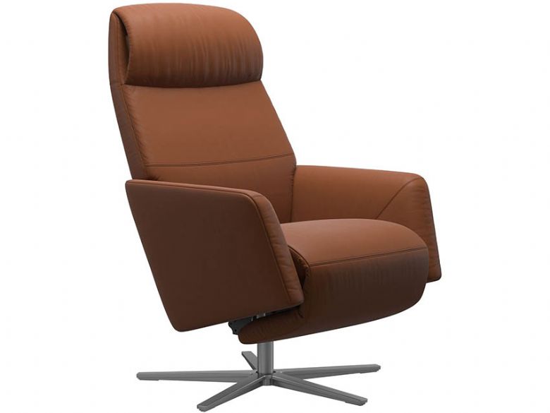 Stressless Scott heating and massage recliner chair available at Lee Longlands