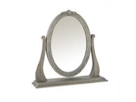 Camille limed oak vanity mirror available at Lee Longlands