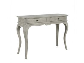 Camille limed oak vanity dressing table available at Lee Longlands