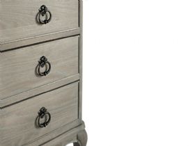 Camille tallboy with limed oak finish
