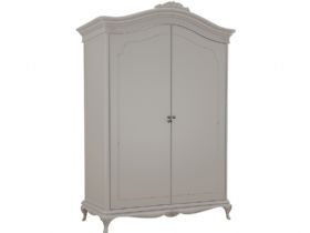 Etienne grey wide wardrobe available at Lee Longlands