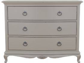 Etienne distressed painted grey chest
