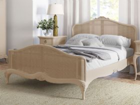 Ivory French style distressed bedroom collection