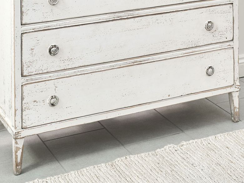 Atelier distressed white chest interest free credit available