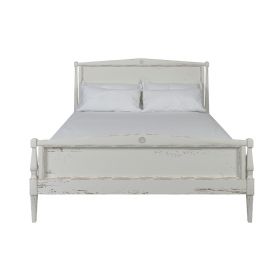 Atelier white bedroom furniture with distressed finish