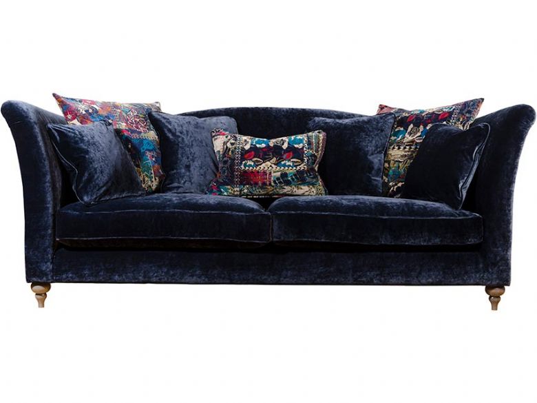 Monique blue grand sofa available at Lee Longlands