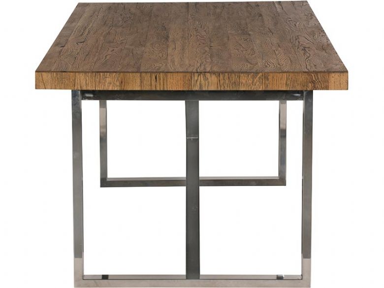Olette 200cm rustic industrial style dining table