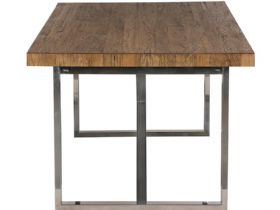 Olette 200cm rustic industrial style dining table