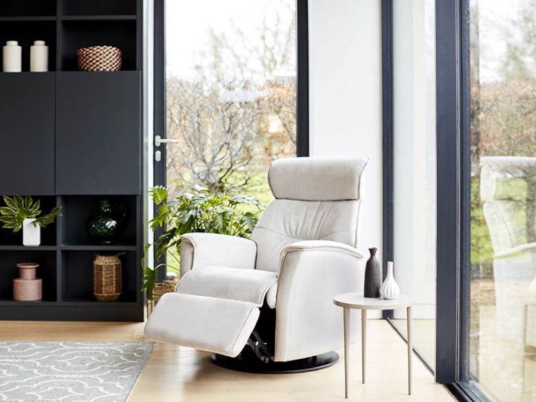 G Plan Ergoform Malmo leather recliner available in fabric or leather