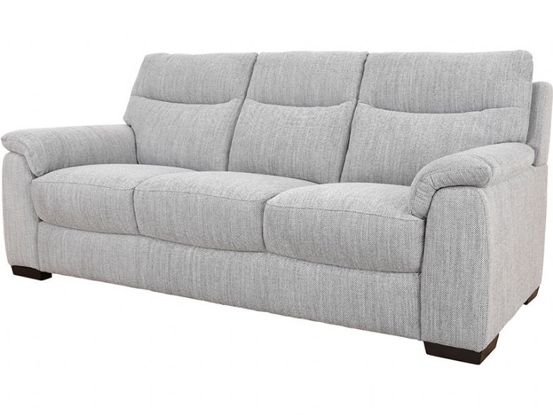 Odette three seater fabric sofa
