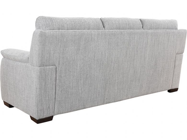 Odette fabric grey large sofa