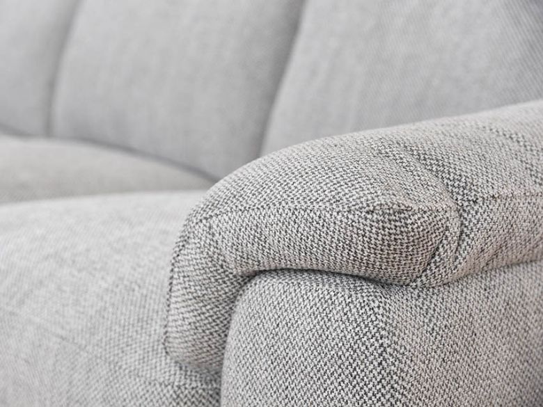 Odette fabric grey sofa interest free credit available