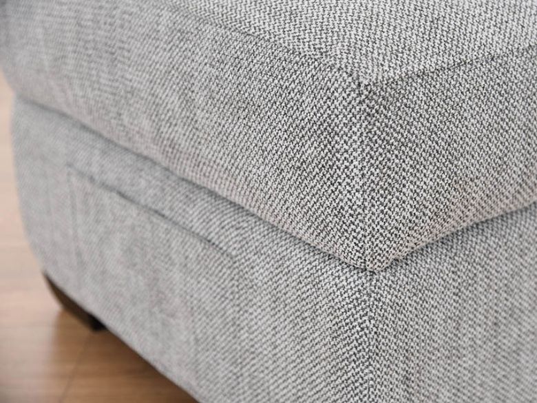 Odette grey footstool interest free credit available