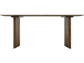 Giovanny 2.2m modern walnut dining table