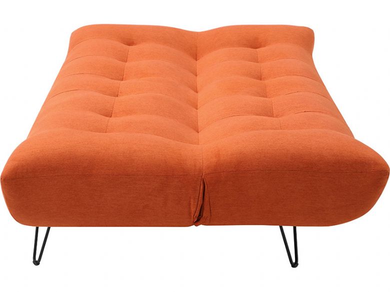 Marcello 3 Seater Orange Sofa bed - at Lee Longlands