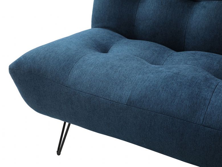 Marcello 3 Seater Blue Sofa bed - at Lee Longlands