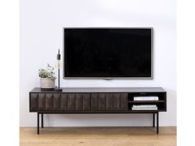Dakota wooden TV unit in dark finish