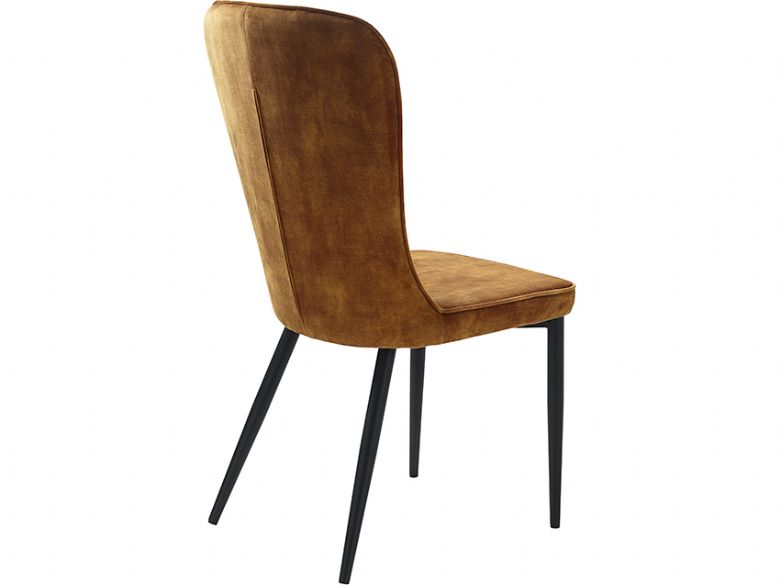 Monroe modern yellow dining chair