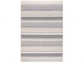 Dalia grey striped outdoor rug available in 3 sizes