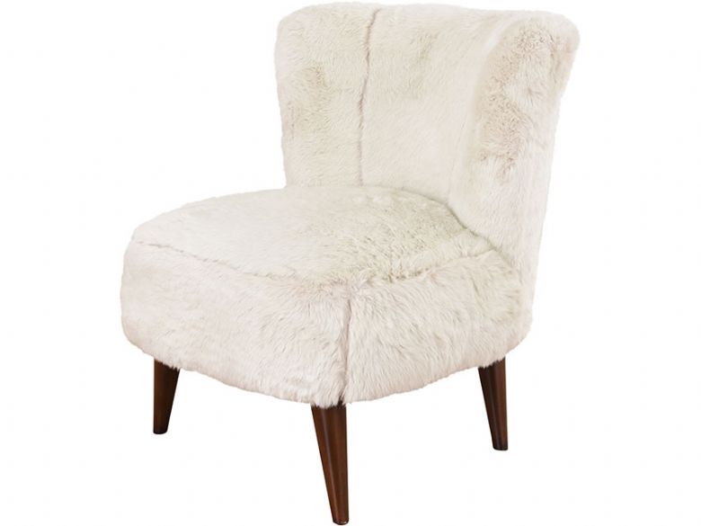 Morzine fluffy accent chair