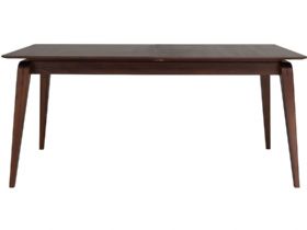 Ercol Lugo Scandi style dark wood extending table