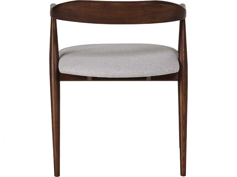 Ercol Lugo dining armchair in DK wood finish