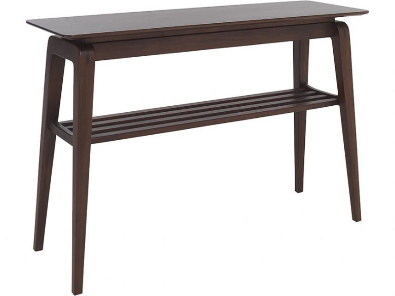 Ercol Lugo console table available at Lee Longlands