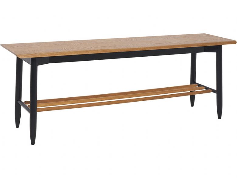Ercol Monza oak bench available at Lee Longlands