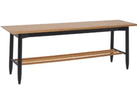 Ercol Monza oak bench available at Lee Longlands