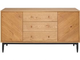 Ercol Monza oak large sideboard available at Lee Longlands